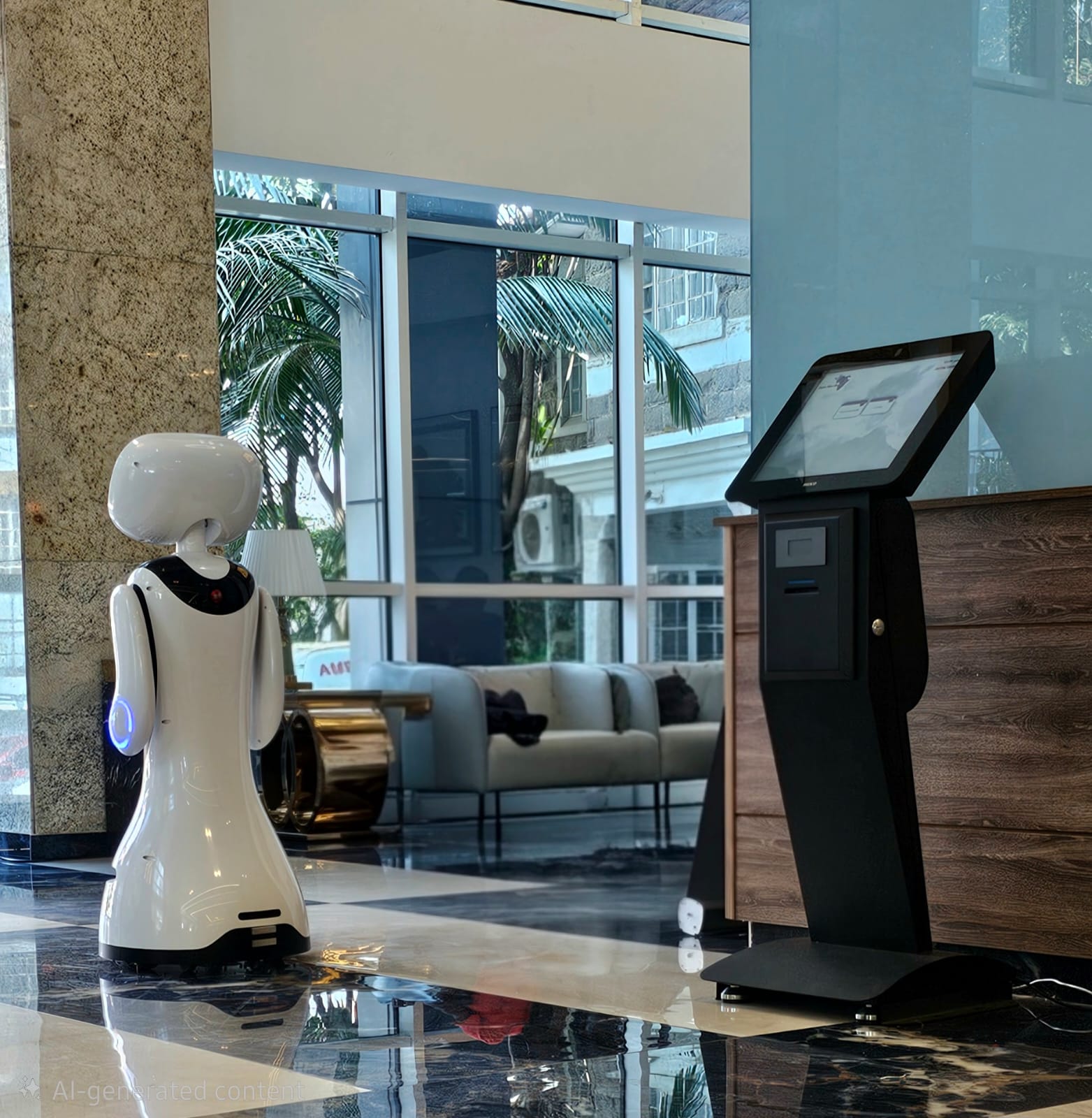 Jengalabs Afritech showroom with hardware and networking equipment on display